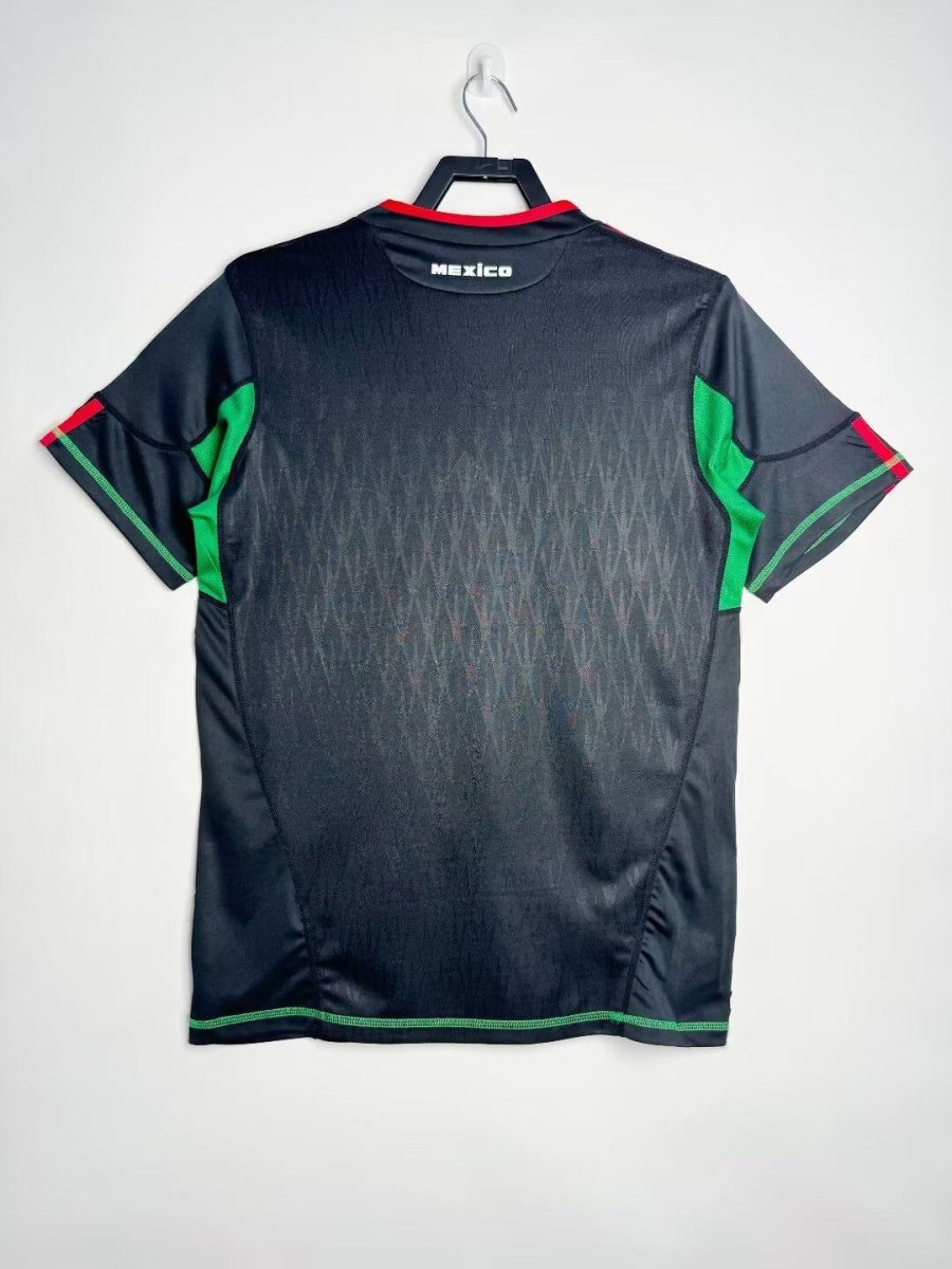 maillot-de-football-mexique-tenue-exterieure-saison-deux-mille-dix Camisola de futebol México equipamento alternativo temporada dois mil e dez