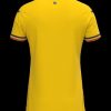 camisola de futebol Roménia principal época 2023 2024 vermelho amarelo azul