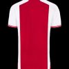 maillot-domicile-ajax-amsterdam-saison-2023-2024-tenue-officielle-rouge-et-blanc camisola principal Ajax Amsterdam época 2023 2024 tenue oficial vermelha e branca
