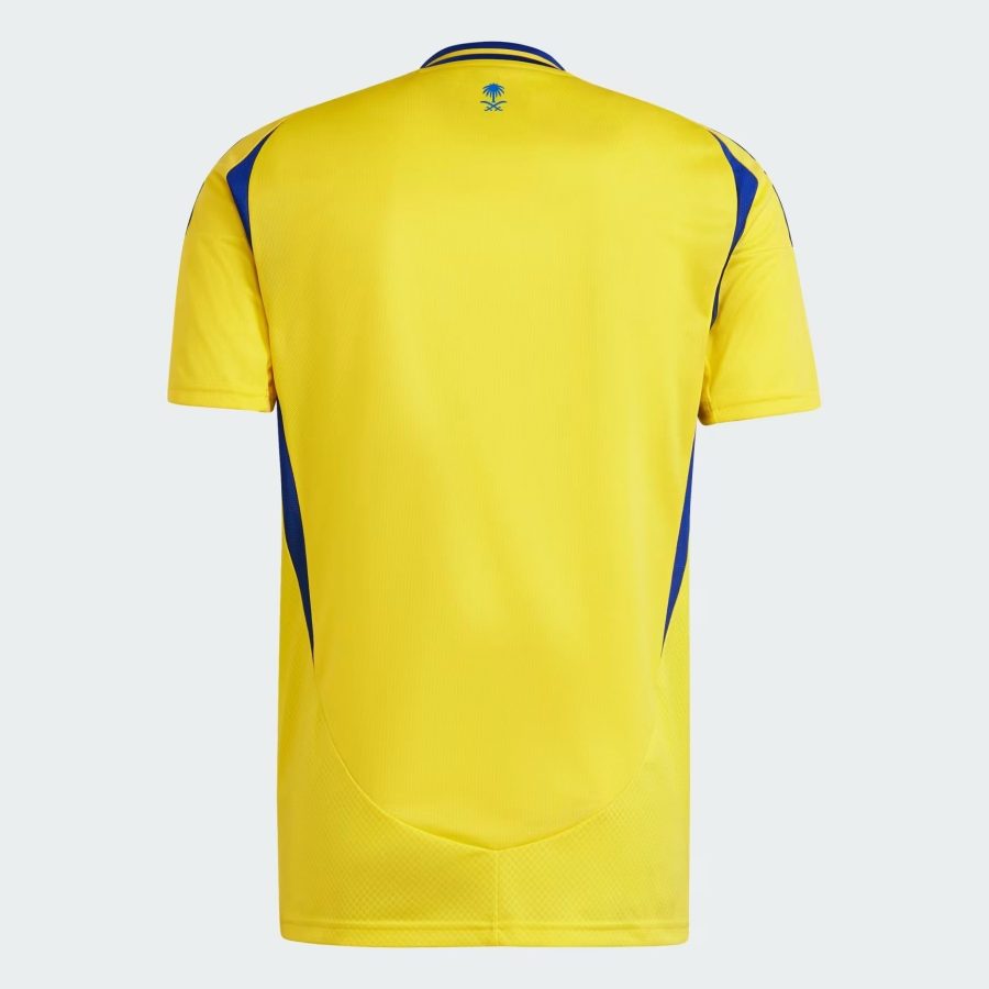 maillot-domicile-al-nassr-fc-saison-2024-2025-tenue-officielle-supporter camisola principal Al Nassr FC época 2024 2025 equipamento oficial adepto