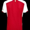maillot-domicile-arsenal-saison-2023-2024-rouge-et-blanc-tenue-officielle-supporter maillot domicile Arsenal saison 2023 2024 rouge et blanc tenue officielle supporter