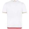 Camisola principal AS Monaco temporada 2025 2026 equipamento oficial futebol vermelha e branca