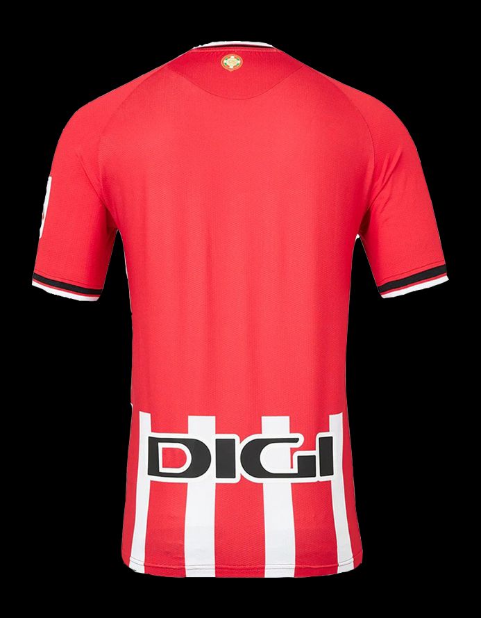 camisola principal Athletic Bilbau época 2023 2024 vermelha e branca oficial