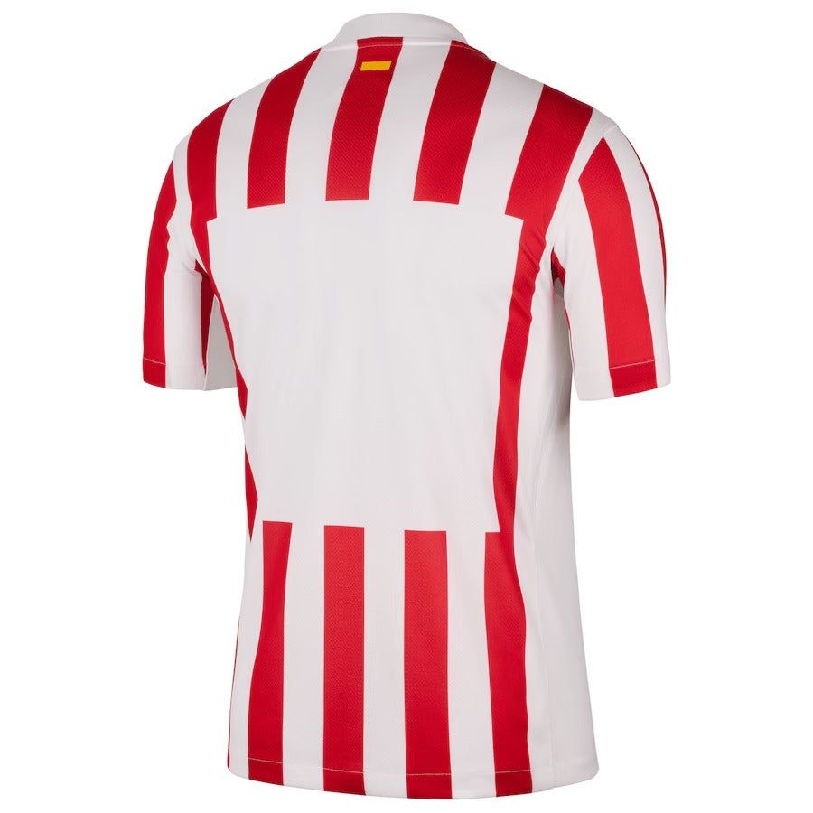 maillot-domicile-atletico-madrid-saison-2025-2026-tenue-officielle-rouge-et-blanche camisola principal Atletico Madrid época 2025 2026 equipamento oficial vermelho e branco