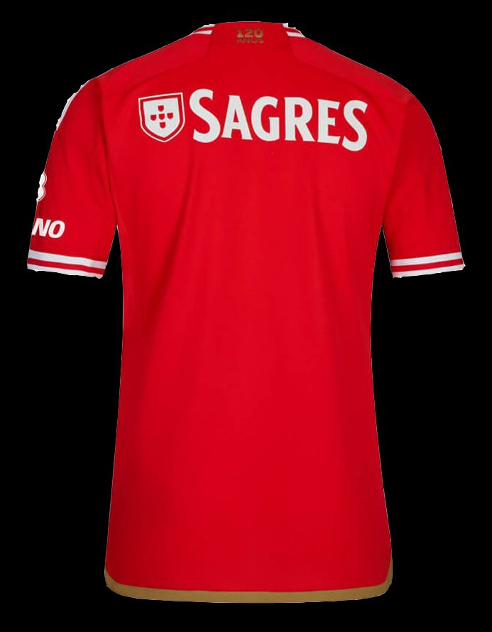 maillot domicile Benfica saison deux mille vingt trois deux mille vingt quatre rouge équipement officiel