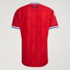 maillot-domicile-chili-2026-rouge-et-bleu-tenue-officielle-supporter Camisola principal Chile 2026 vermelha e azul equipamento oficial adepto