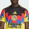 maillot-domicile-club-america-saison-2025-2026-couleur-jaune-officiel Camisola principal Club America temporada 2025 2026 cor amarela oficial