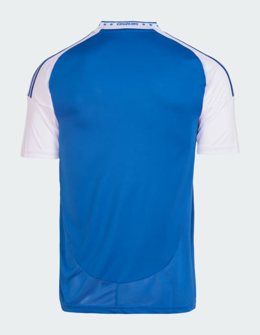 camisola principal Cruzeiro temporada 2025 equipamento oficial de futebol