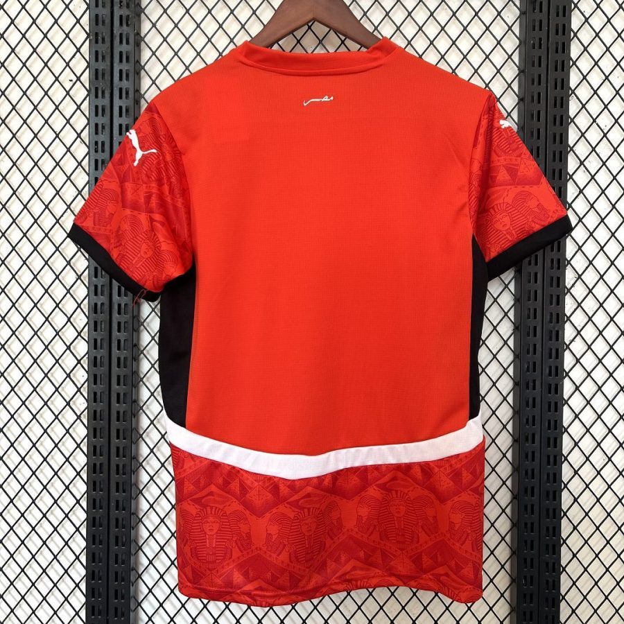camisola principal da seleção do Egito temporada 2026 equipamento oficial vermelho