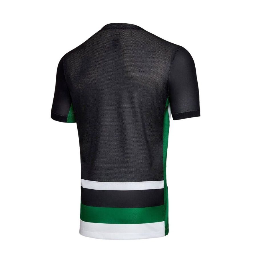 maillot-domicile-du-sporting-cp-saison-deux-mille-vingt-quatre-deux-mille-vingt-cinq-vert-et-blanc camisola principal do Sporting CP época dois mil vinte e quatro dois mil vinte e cinco verde e branco