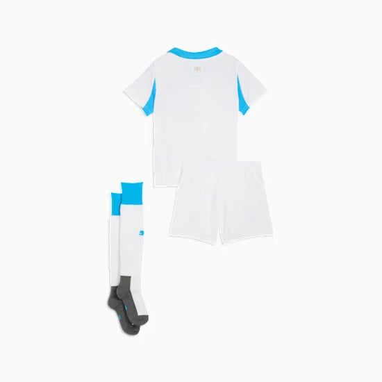 maillot-domicile-enfant-olympique-de-marseille-saison-2025-2026 camisola principal criança olympique de marseille época 2025 2026