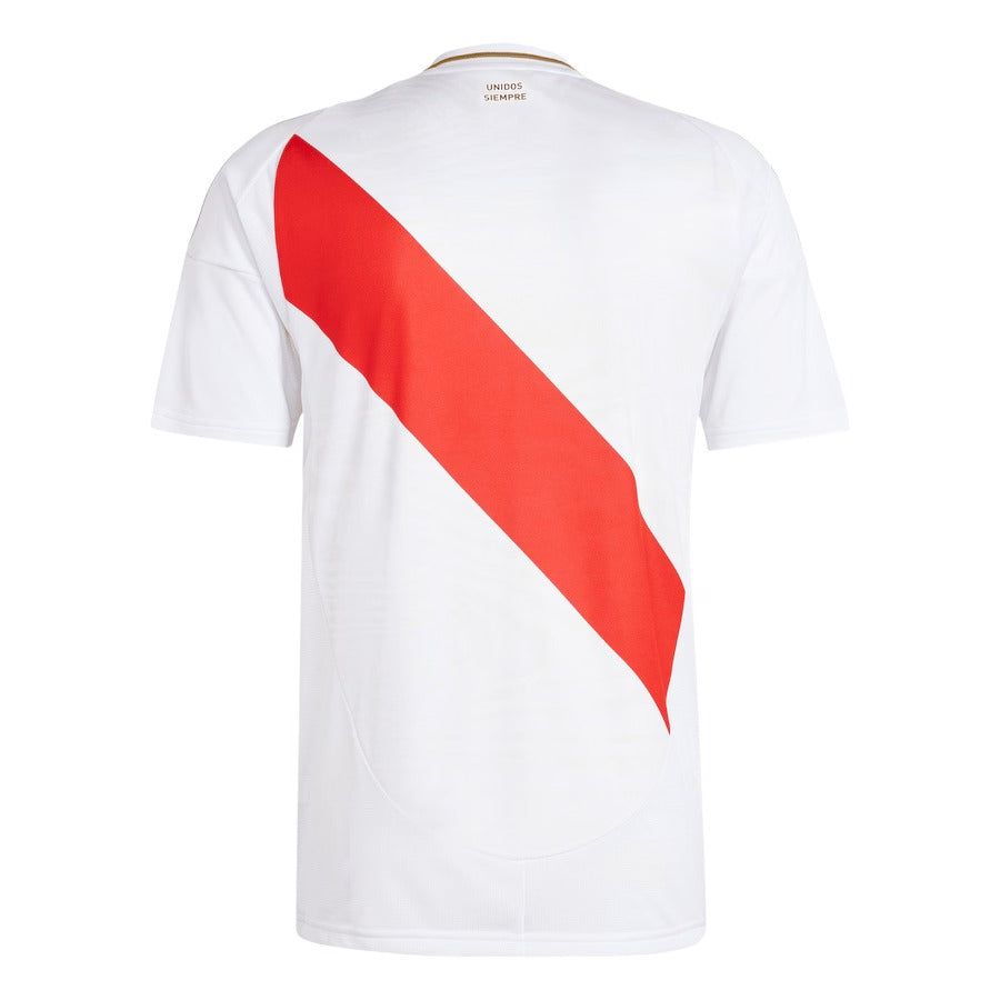 maillot-domicile-equipe-du-perou-saison-2024-jersey-de-football-rouge-et-blanc camisola principal equipa do Peru época 2024 jersey de futebol vermelho e branco
