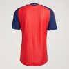 camisola principal equipa nacional Espanha época 2026 vermelha e amarela