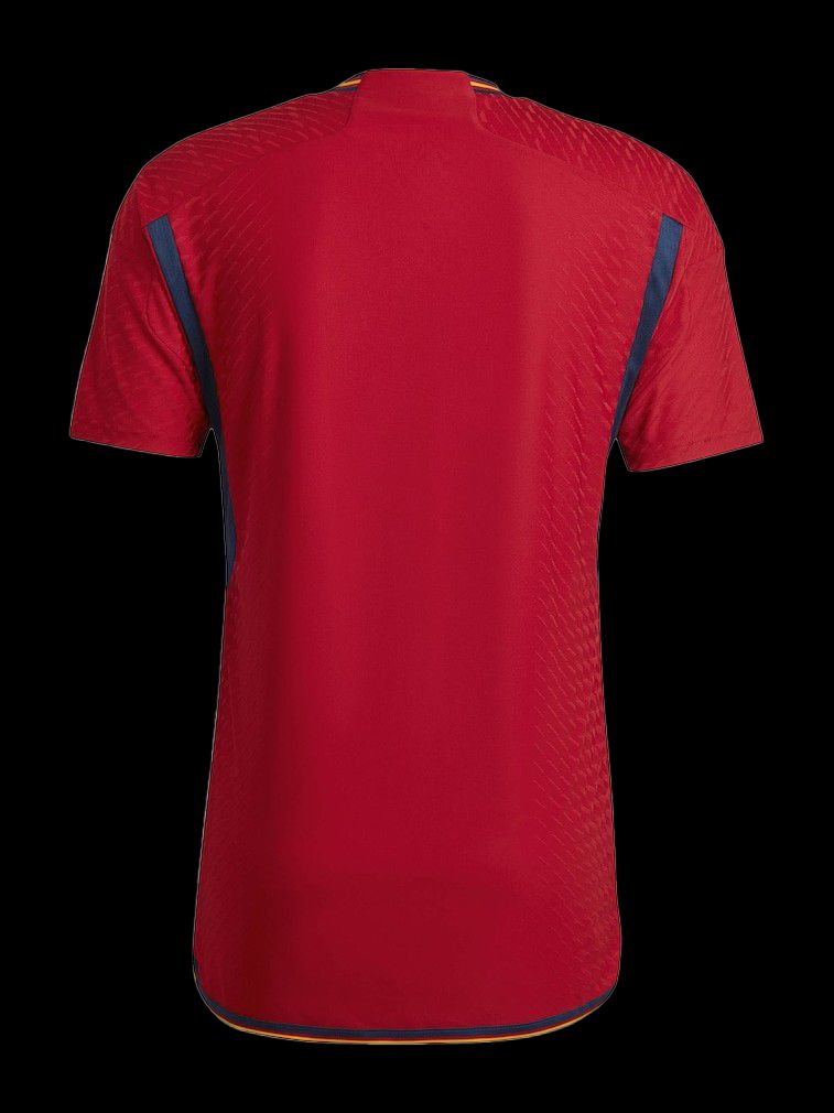 Camisola principal Espanha vermelha Mundial 2022 adidas
