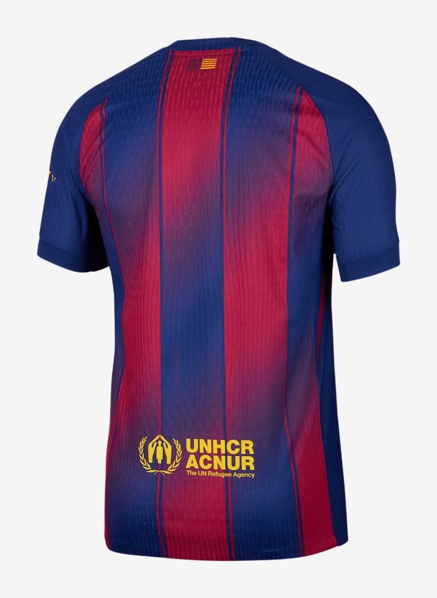 maillot-domicile-fc-barcelona-saison-2025-2026-tenue-officielle-blaugrana camisola principal FC Barcelona época 2025 2026 equipamento oficial blaugrana