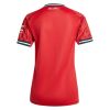 maillot-domicile-femme-manchester-united-saison-2025-2026-rouge Camisola principal mulher Manchester United temporada 2025 2026 vermelha