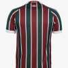 camisola principal Fluminense 2025 jersey oficial tricolor grená verde branco