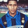 camisola principal Inter Milan época 1995 1996