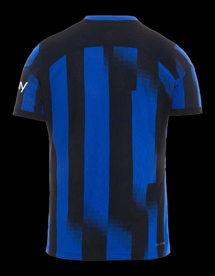 maillot-domicile-inter-milan-saison-2023-2024-bleu-et-noir-officiel camisola principal Inter Milan época 2023 2024 azul e preta oficial
