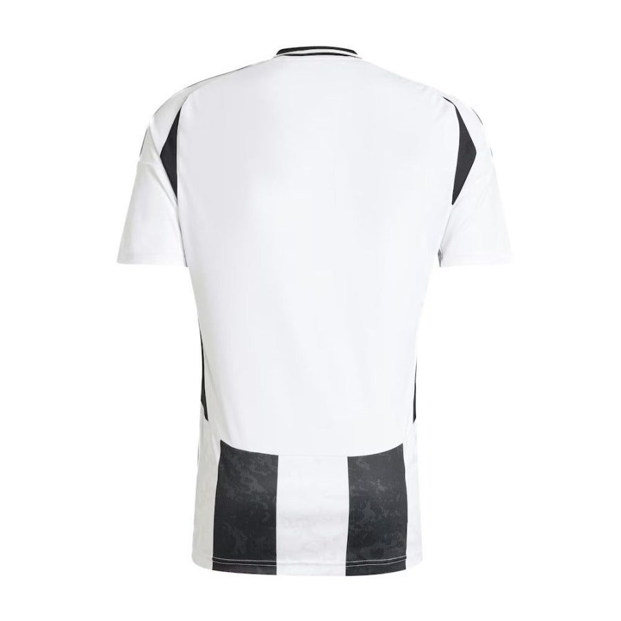 Camisola principal Juventus temporada 2024 2025 branco e preto equipamento oficial