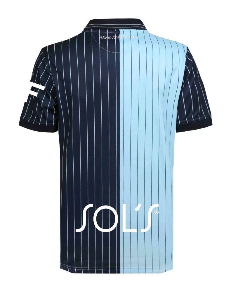 camisola principal Le Havre AC época 2025 2026 tenue oficial futebol