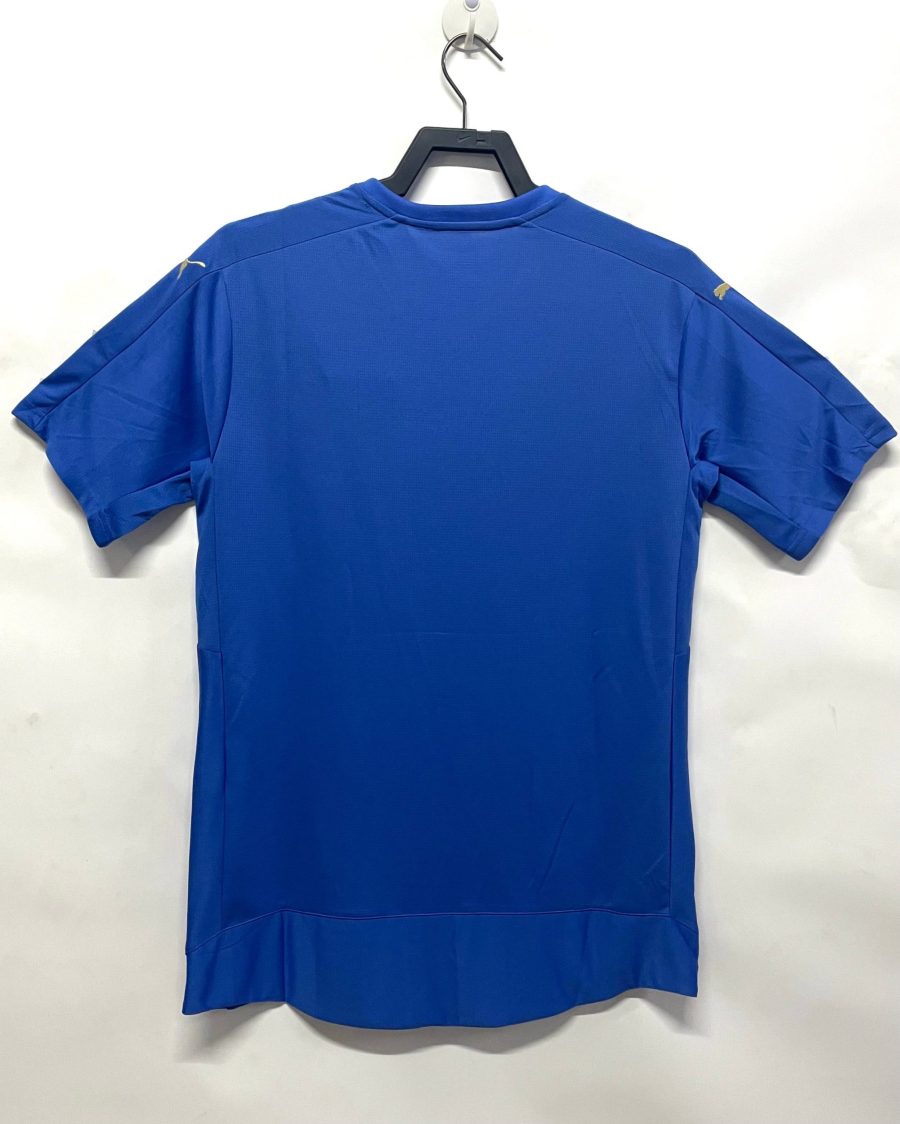 maillot-domicile-leicester-city-saison-deux-mille-quinze-deux-mille-seize camisola principal Leicester City época dois mil e quinze dois mil e dezasseis