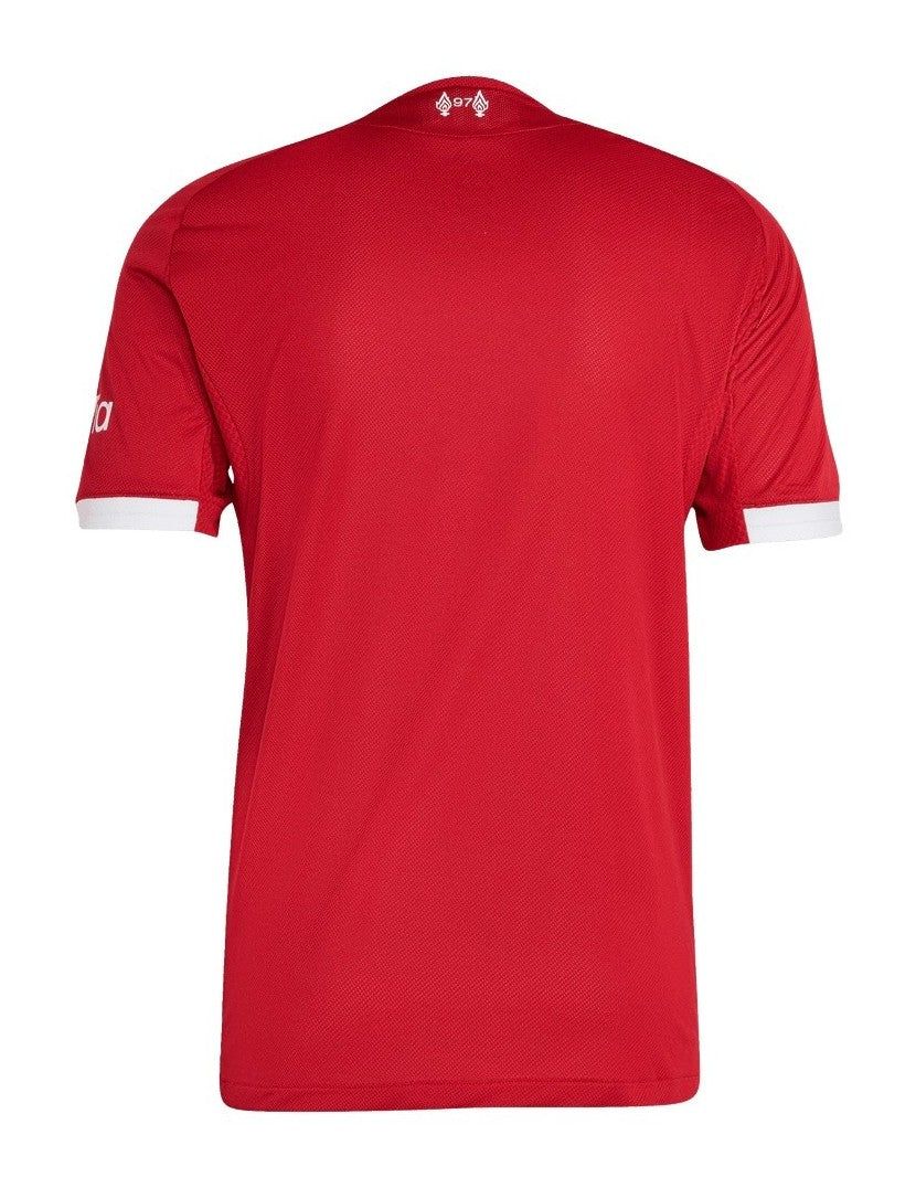 maillot-domicile-liverpool-saison-2025-2026-rouge-des-reds camisola principal Liverpool época 2025 2026 vermelha dos Reds