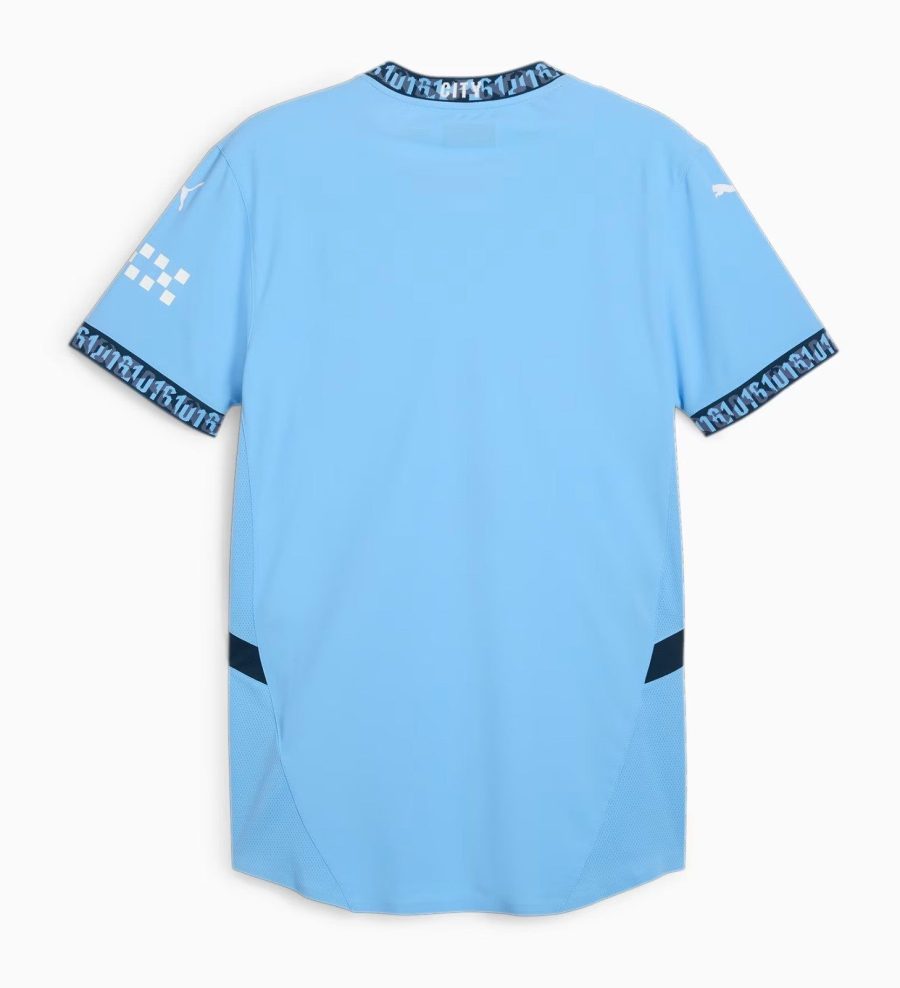 camisola principal Manchester City época 2024-2025 azul-celeste oficial