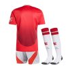 maillot-domicile-manchester-united-enfant-saison-2024-2025-avec-short Camisola principal Manchester United criança época 2024 2025 com calção