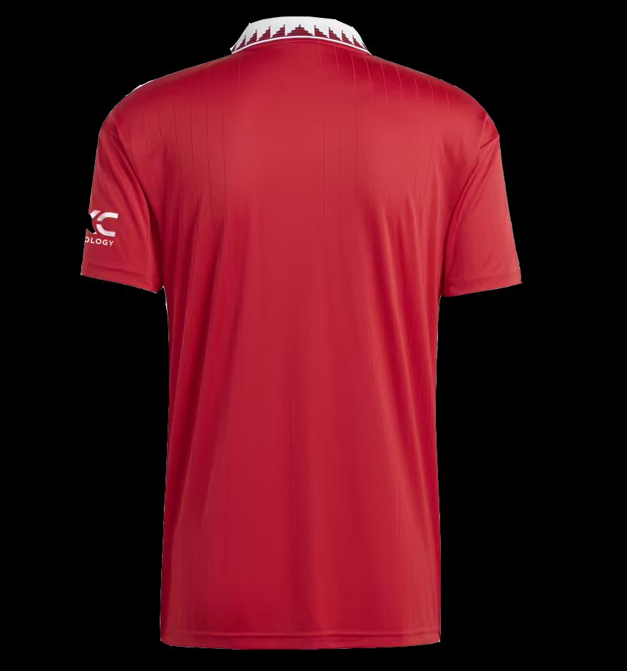 maillot-domicile-manchester-united-saison-2022-2023-rouge-officiel camisola principal Manchester United época 2022 2023 vermelha oficial
