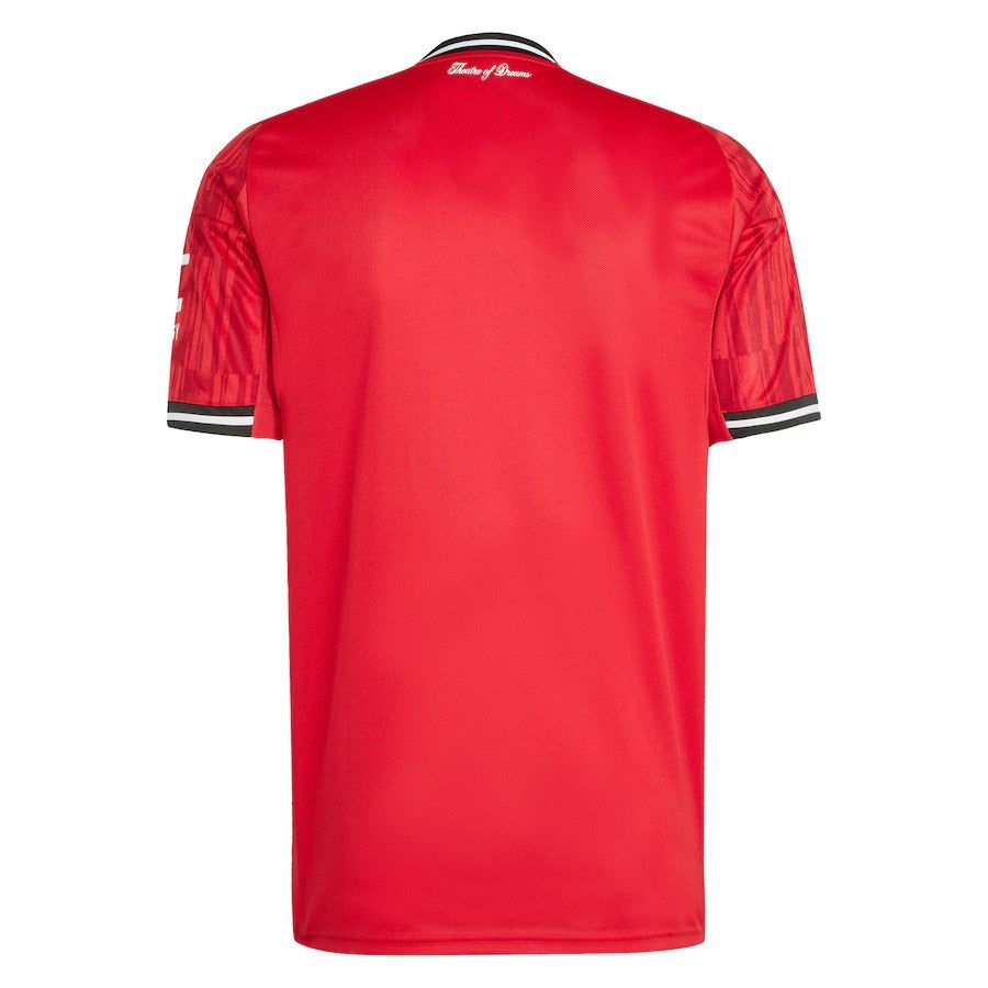 maillot-domicile-manchester-united-saison-2025-2026-rouge-adidas camisola principal Manchester United temporada 2025 2026 vermelha adidas