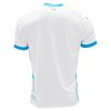 camisola principal Olympique de Marseille temporada 2024 2025 azul e branco