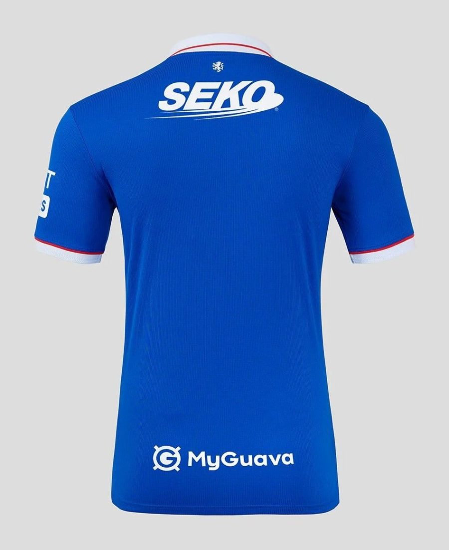 maillot-domicile-rangers-fc-saison-deux-mille-vingt-cinq-deux-mille-vingt-six-tenue-officielle Camisola principal Rangers FC época dois mil e vinte e cinco dois mil e vinte e seis equipamento oficial