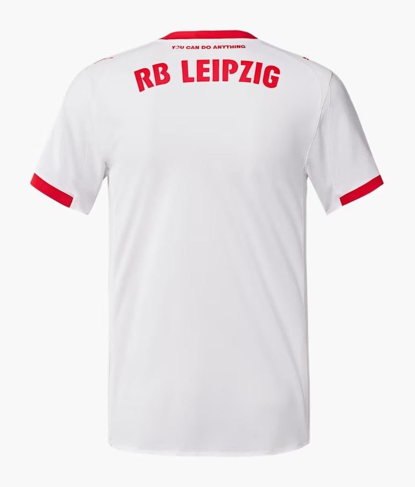 camisola principal RB Leipzig temporada 2025 2026 equipamento oficial futebol