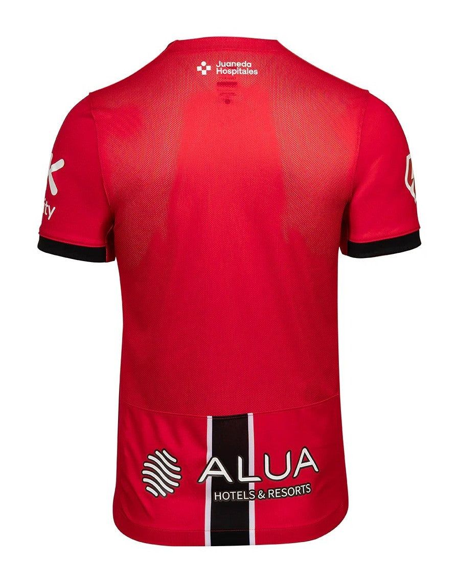camisola principal RCD Mallorca temporada 2025 2026 vermelho oficial futebol