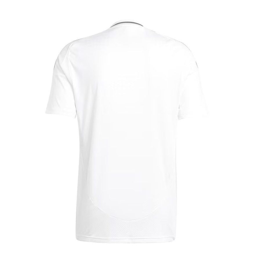camisola principal Real Madrid época dois mil vinte e quatro dois mil vinte e cinco branca