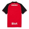 Camisola principal Stade Rennais época 2025 2026 vermelha e preta futebol
