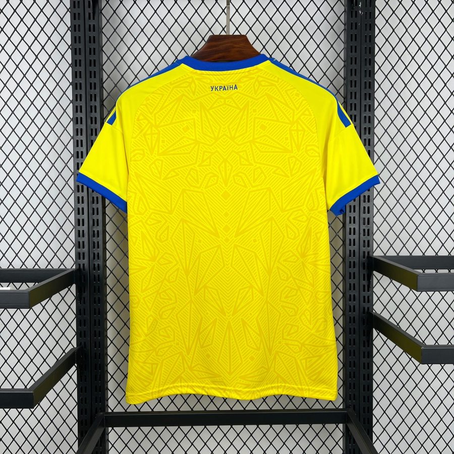 maillot-domicile-ukraine-saison-2026-tenue-officielle-de-football Camisola principal Ucrânia temporada 2026 equipamento oficial de futebol