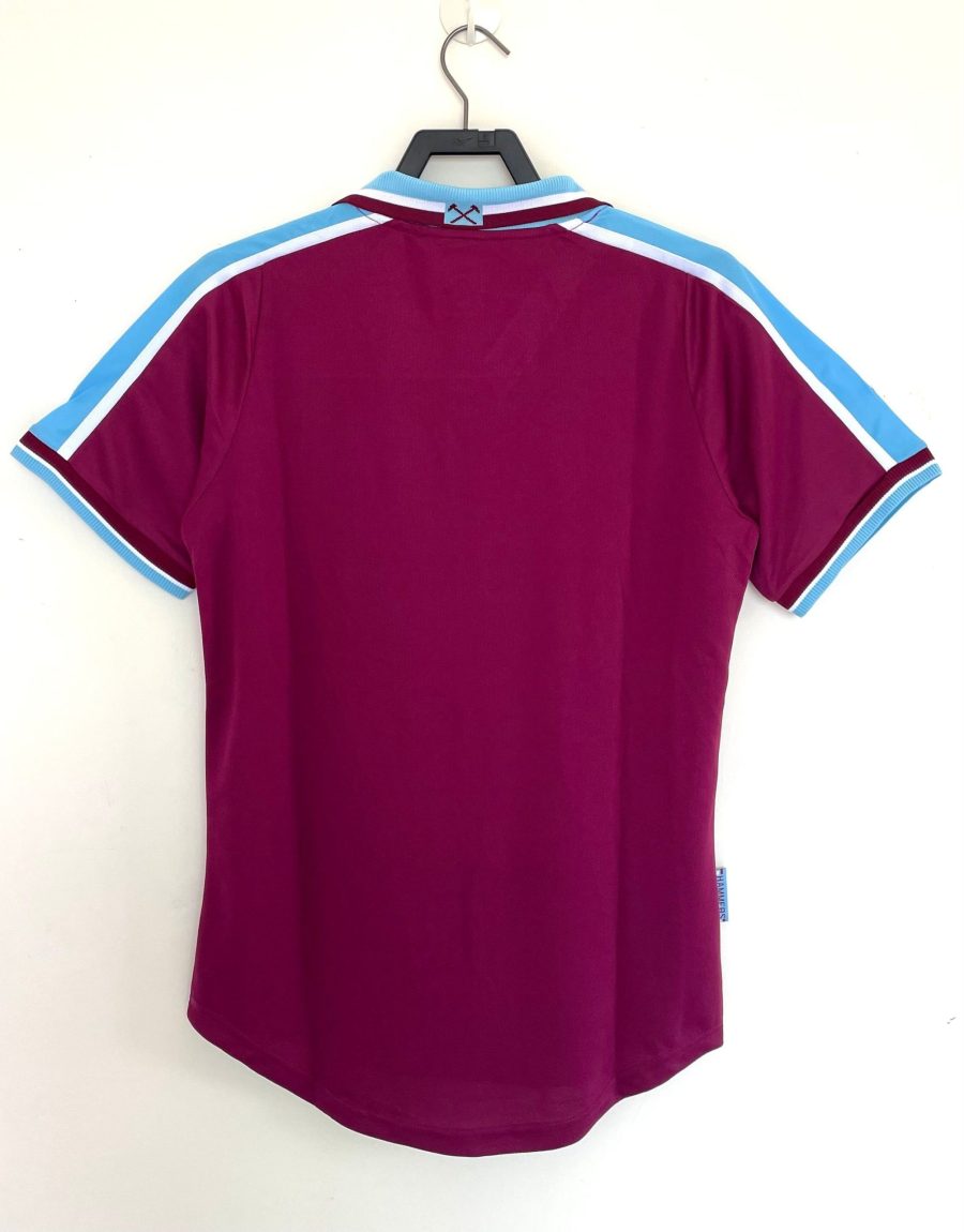 camisola principal West Ham época 2000 2001