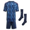 Maillot enfant Arsenal extérieur saison 2025 2026 avec short et chaussettes