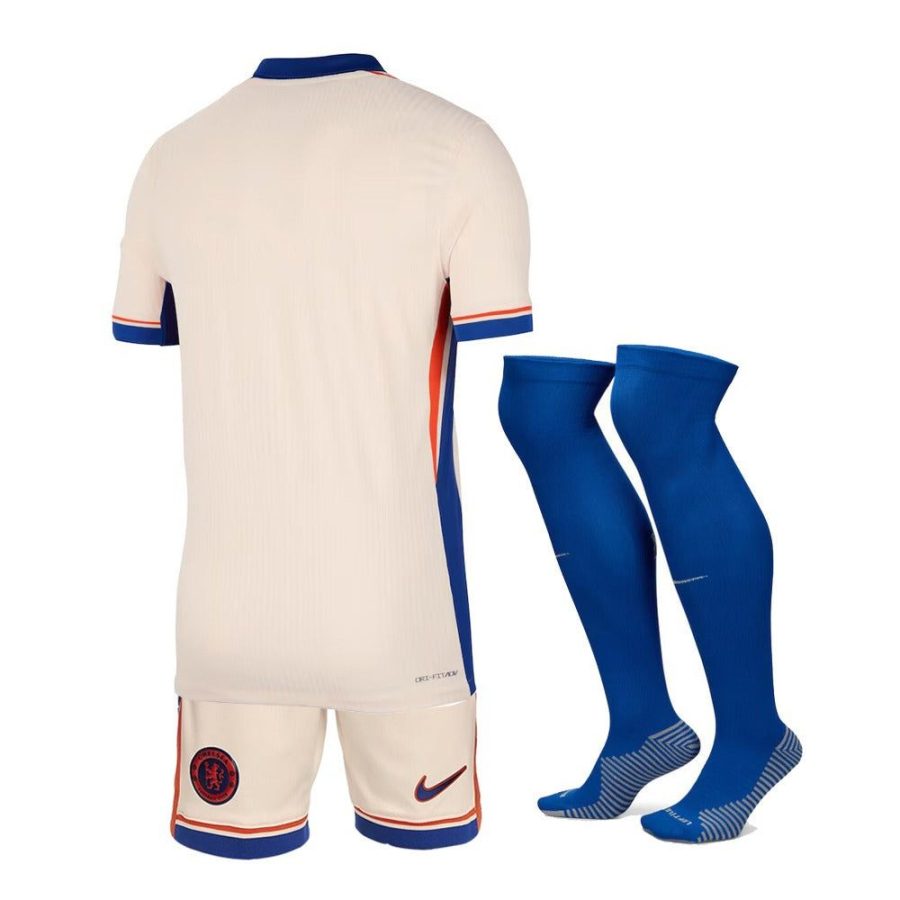 maillot-enfant-chelsea-fc-exterieur-saison-deux-mille-vingt-quatre-deux-mille-vingt-cinq camisola criança Chelsea FC alternativa época dois mil vinte e quatro dois mil vinte e cinco