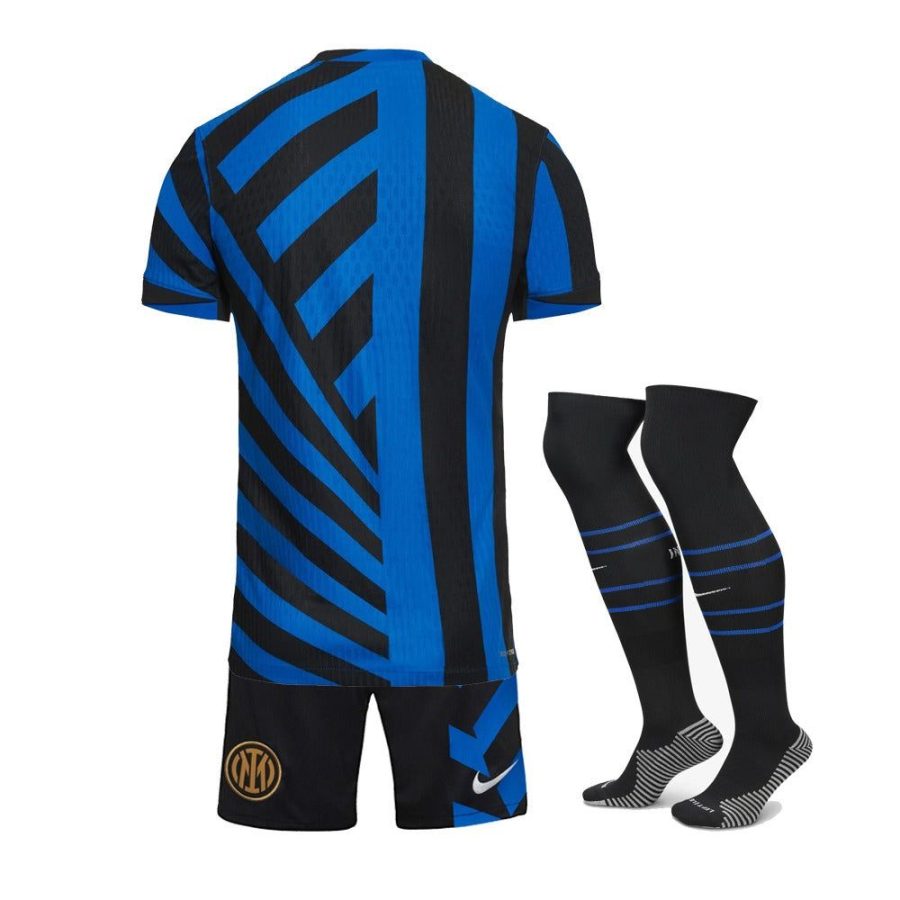 Camisola criança Inter Milan principal época 2024 2025 com calção combinado