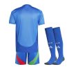 Camisola criança Itália principal 2024 equipamento oficial