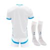 maillot-enfant-olympique-de-marseille-domicile-saison-2024-2025 camisola criança Olympique de Marseille principal temporada 2024 2025
