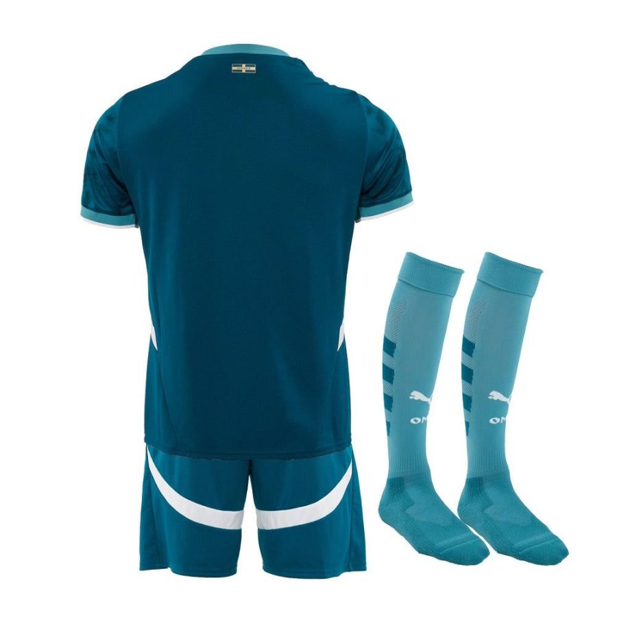 camisola criança Olympique de Marseille alternativa temporada 2024 2025