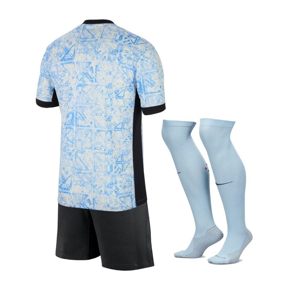 maillot-enfant-portugal-exterieur-saison-2024-tenue-de-football camisola criança Portugal alternativa época 2024 equipamento de futebol