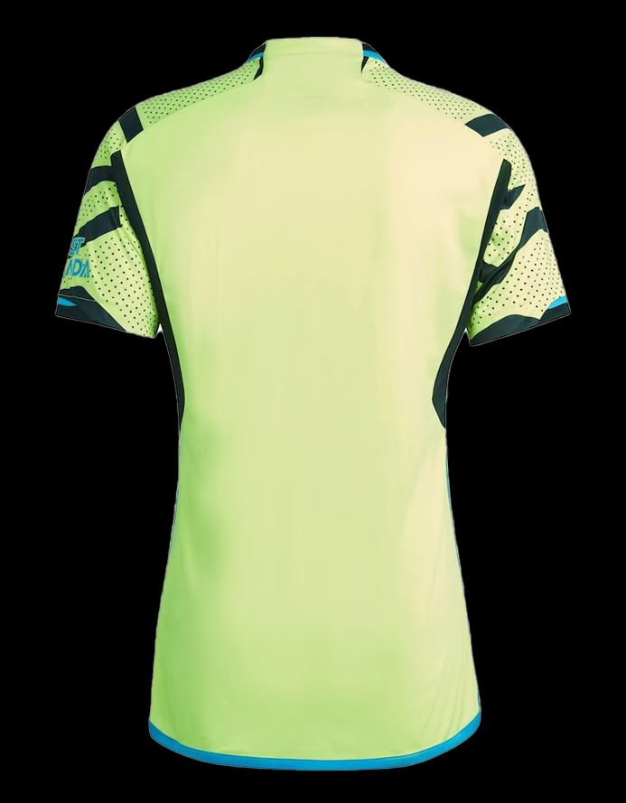 camisola alternativa Arsenal época 2023 2024 equipamento oficial adidas vermelha e preta