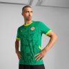 camisola alternativa do Senegal época dois mil vinte quatro dois mil vinte cinco equipamento oficial futebol