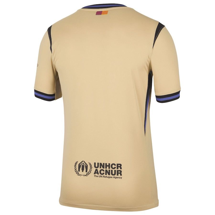 maillot-exterieur-fc-barcelona-saison-2025-2026-tenue-officielle camisola alternativa FC Barcelona época 2025 2026 equipamento oficial