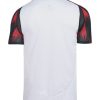 camisola alternativa Flamengo temporada 2025 equipamento oficial vermelho preto futebol